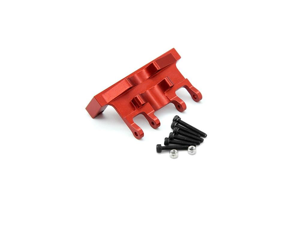 RC Overhaul Servo Mount Red Aluminum AX24 (G-RCO-AX002R)