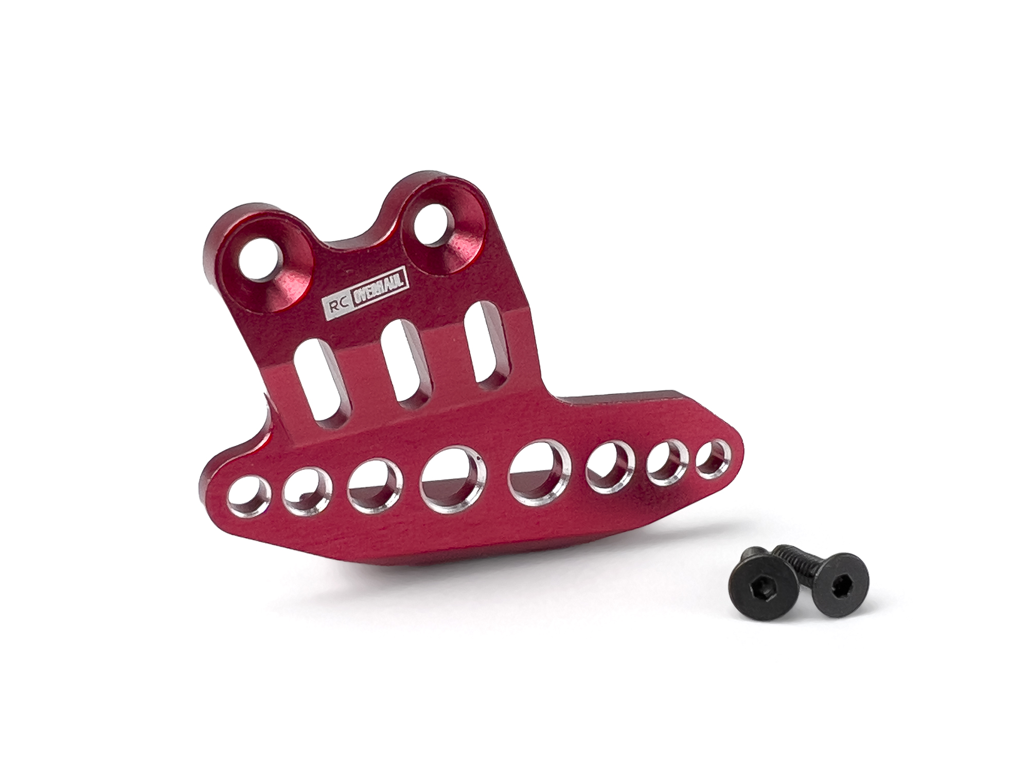 RC Overhaul Aluminum Chain Guard, Promoto, Red (G-RCO-MX07R)