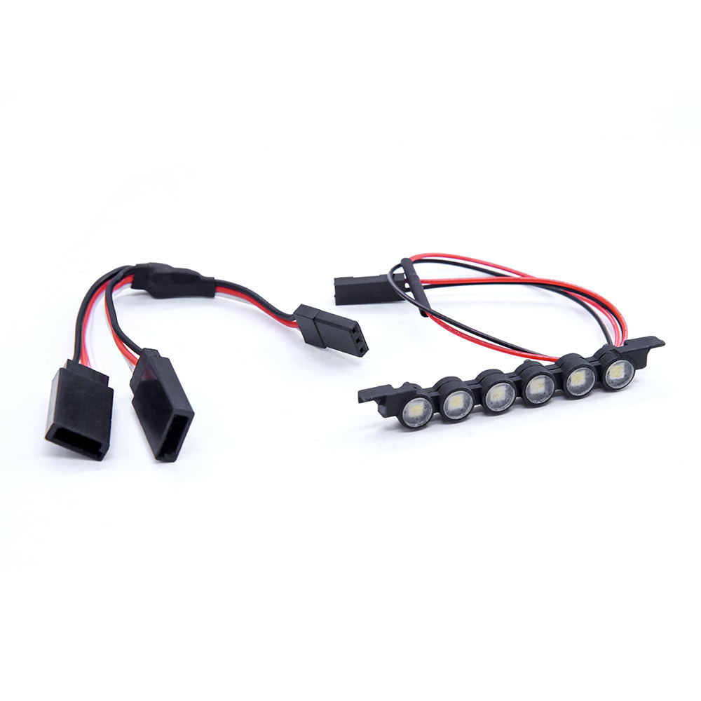 RC Overhaul Roof Light Bar Round 60mm TRX-4M Ford Bronco (G-RCO-TRX006)