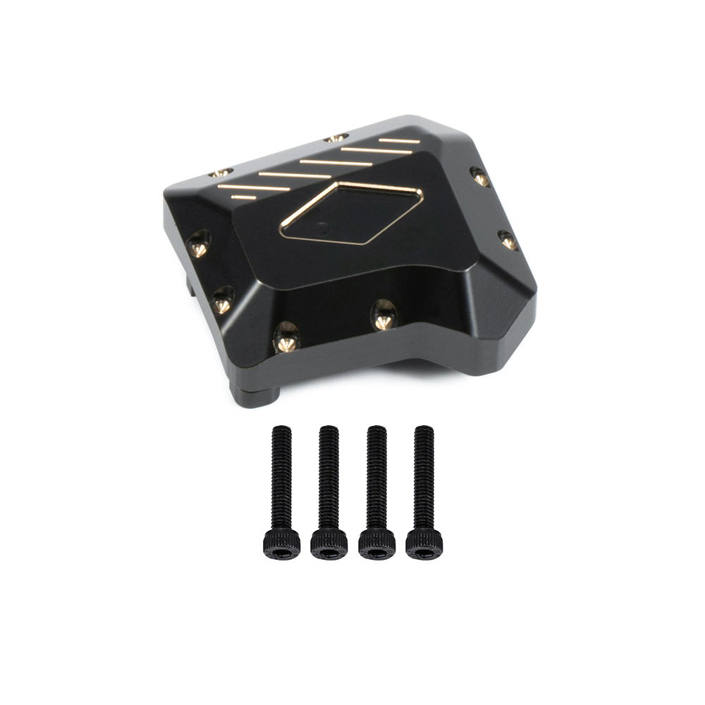 RC Overhaul Axle Cover Black Brass TRX4/6 (G-RCO-TRX022)