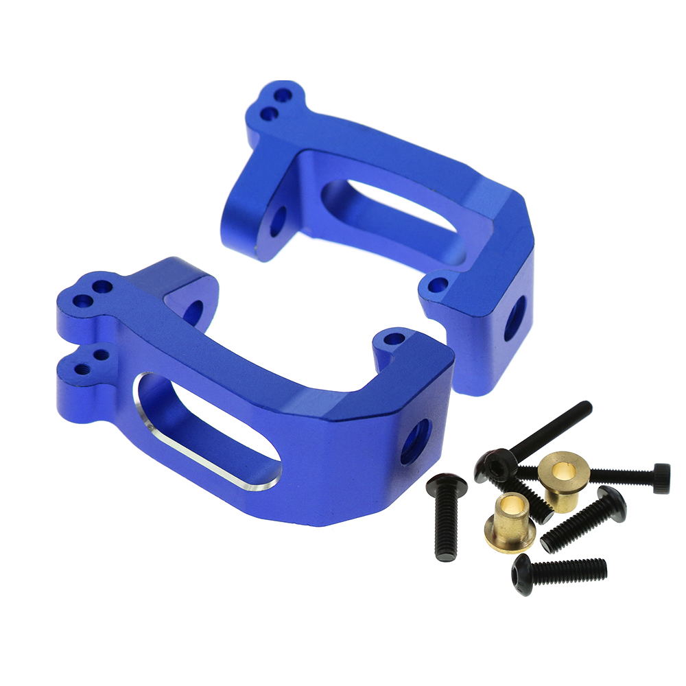 RC Overhaul Hub Carrier Fr Blue Aluminum (Pr) Sledge (G-RCO-TRX030)