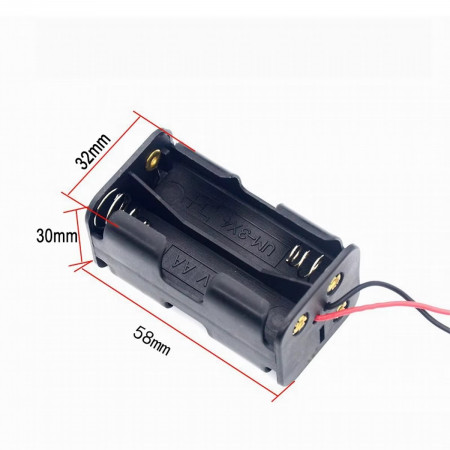 RC Overhaul Battery Box and Switch; 4xAA (G-RCO-UN009)