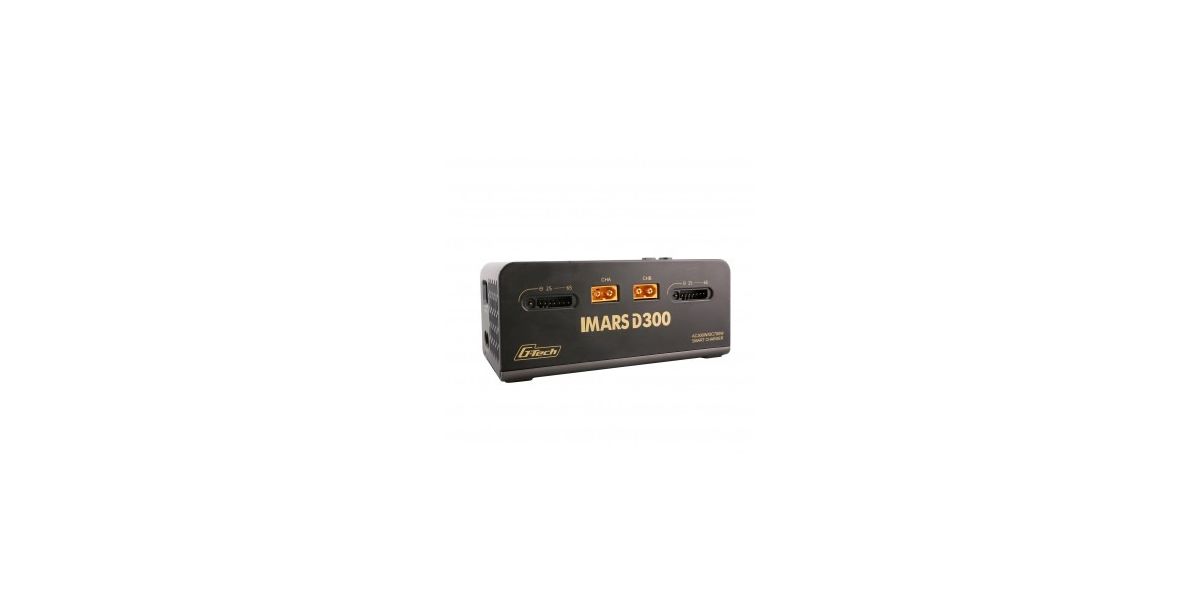 Gens Ace IMars D300 Dual Charger 300W 12V/240V (GEA300WDUAL-BUK)