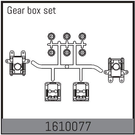 Absima Gear Box Set ( AB 1610077)