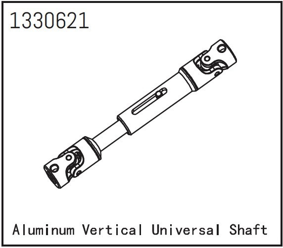 Absima Aluminium Vertical Universal Shaft - Yucatan ( AB 1330621)