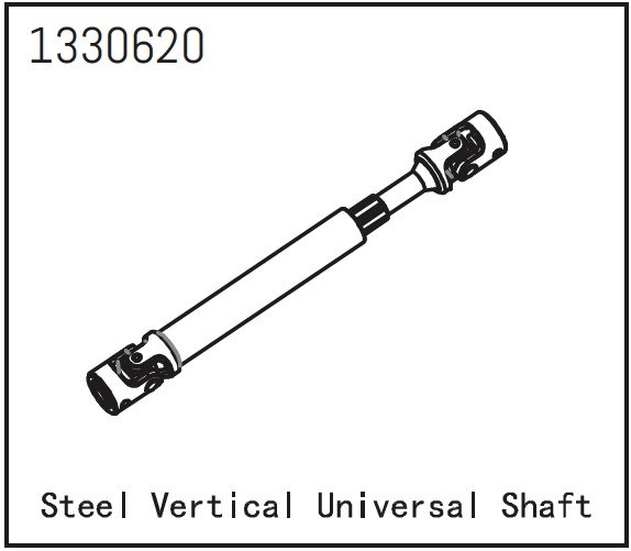 Absima Steel Vertical Universal Shaft - Yucatan ( AB 1330620)