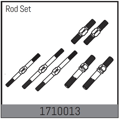 Absima Rod Set ( AB 1710013)