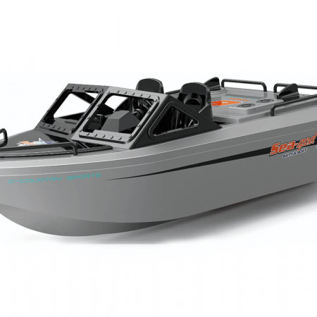 Heng Long Sea-God 6 Karting Brushless RTR Boat - 245mm Grey (HL3701-GY)