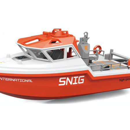 Heng Long Snig Rescue Brushless RTR Boat - 320mm White (HL3702-W)