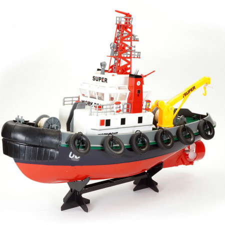 Heng Long Tug Work Boat 2.4Ghz, 600mm W/Water Hose (HL3810)