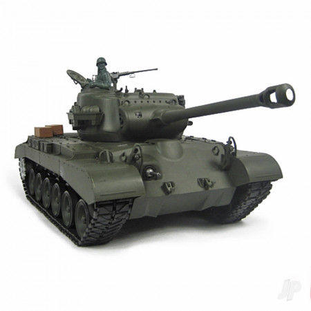 Henglong 1:16 US M26 Pershing with Infrared Battle System (2.4GHz + Shooter + Smoke + Sound) (HLG3838-1B)