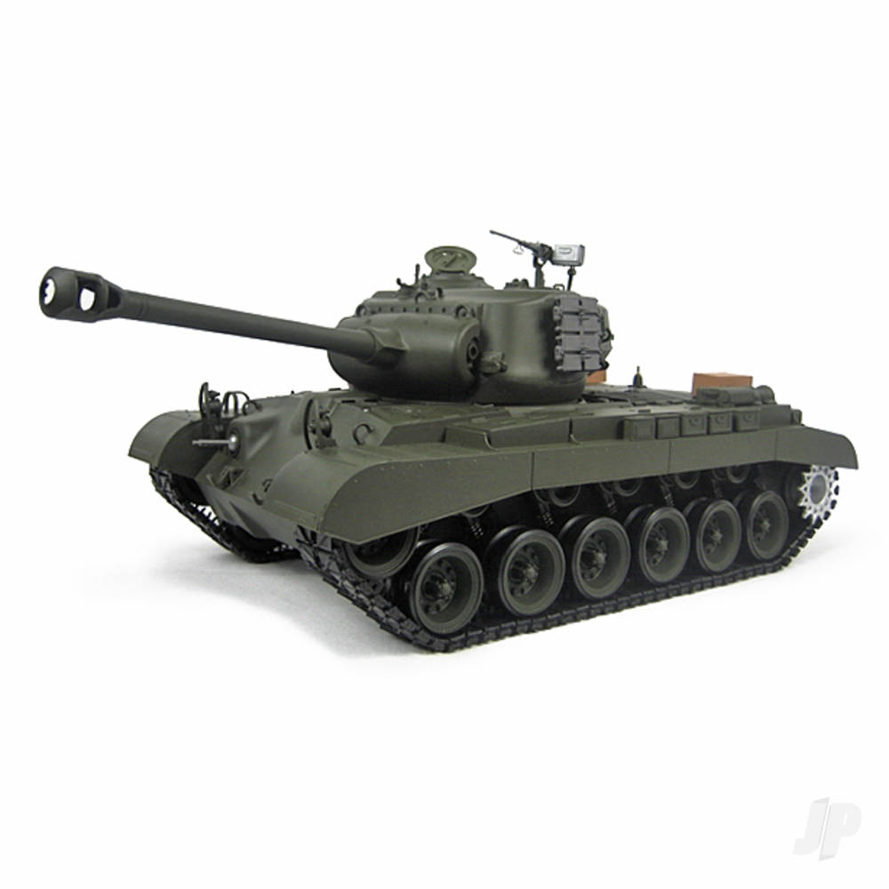 Henglong 1:16 US M26 Pershing with Infrared Battle System (2.4GHz + Shooter + Smoke + Sound) (HLG3838-1B)
