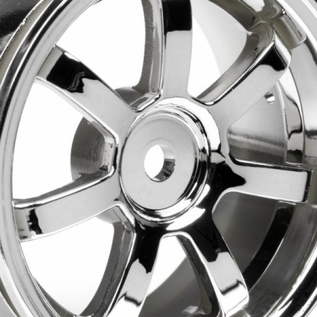 HPI Rays Gram Lights 57S Pro Wheel Chrome - 0mm Offset (HP3574)