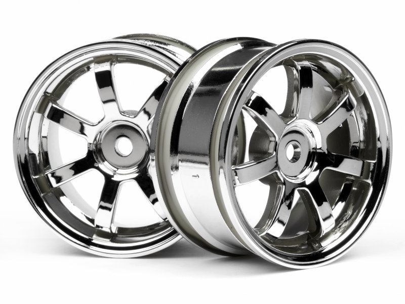HPI Rays Gram Lights 57S Pro Wheel Chrome - 0mm Offset (HP3574)