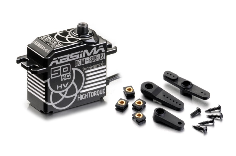 Absima HV Digital Full-Alu Servo ST50DBT 50KG, 0.13 SEC Team-Spec. ( AB 2030101)