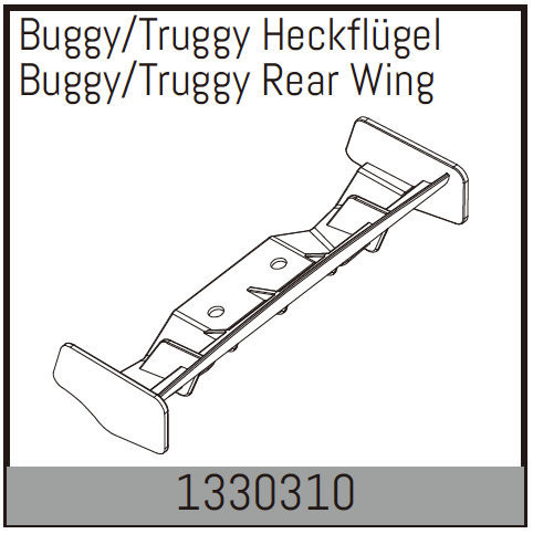 Absima Rear Wing ( AB 1330310)