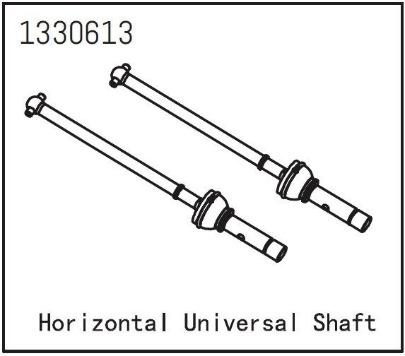 Absima Horizontal Universal Shaft - Yucatan ( AB 1330613)