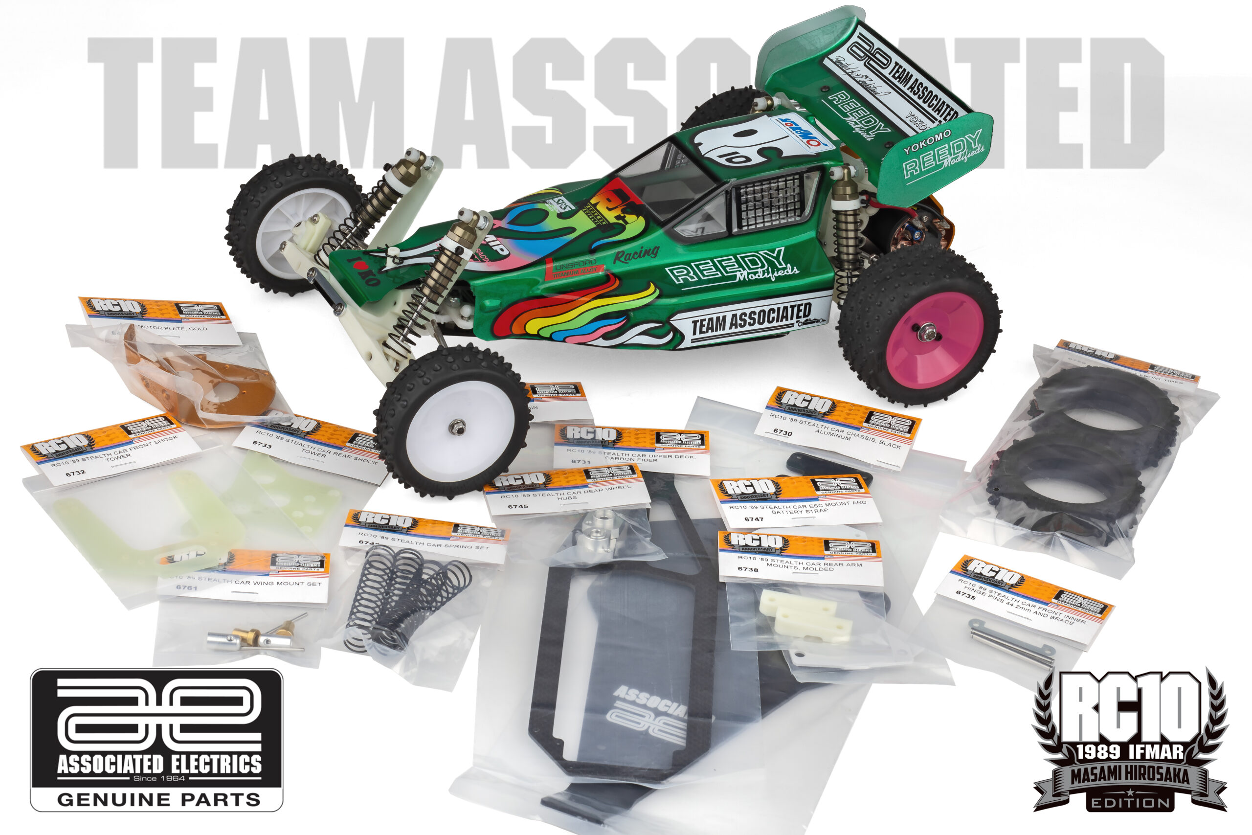 Team Associated RC10 89 Stealth Car Masami Edition (AS6043)