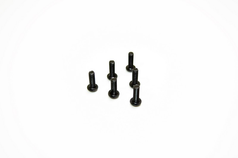 Absima Button Head Hex Screw M3x10 (6) AB2.8 BL ( AB 1330187)