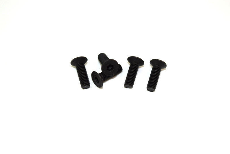 Absima Flat Head Hex Screw M3x10 (8) AB2.8 BL ( AB 1330199)