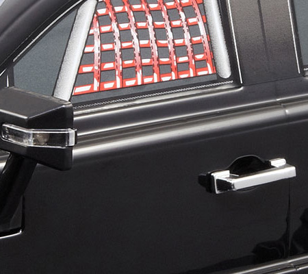 Killerbody Black Plastic Door Handle 1:10 Scale (KB48236)