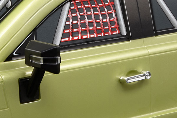 Killerbody Black Plastic Door Handle 1:10 Scale (KB48236)