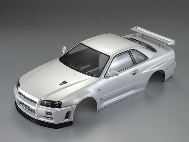 Killerbody Nissan Skyline R34 195mm Finished Body White (KB48644)