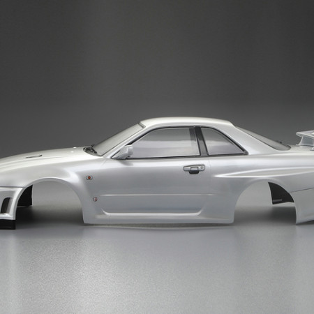 Killerbody Nissan Skyline R34 195mm Finished Body White (KB48644)