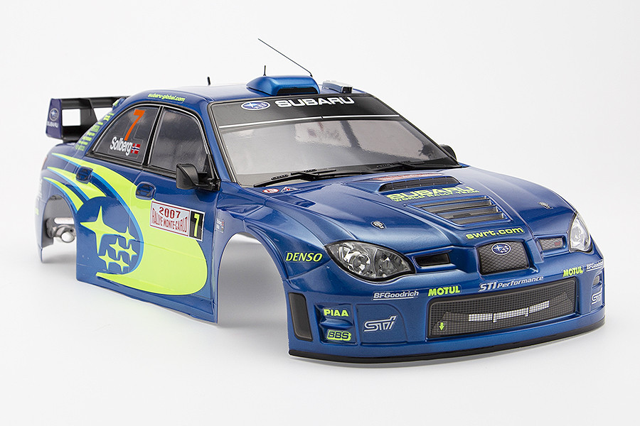 Killerbody Subaru Impreza WRC 2007 190mm Finished Body Blue (KB48762)