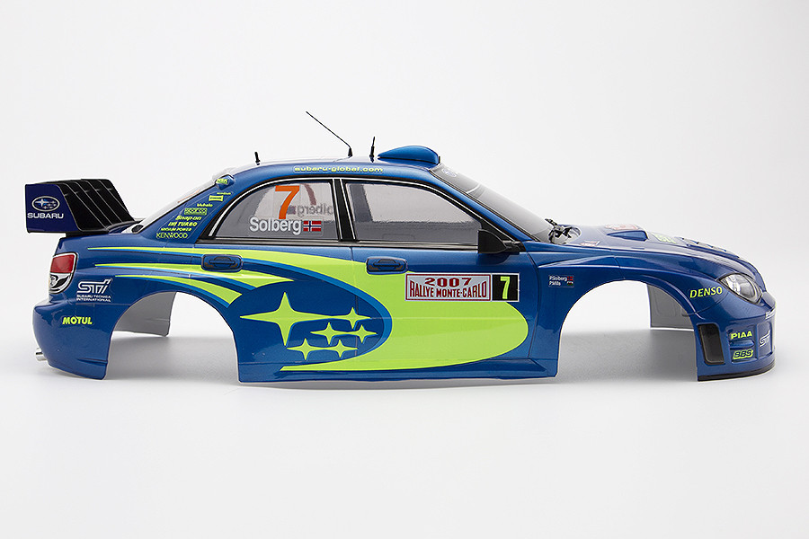 Killerbody Subaru Impreza WRC 2007 190mm Finished Body Blue (KB48762)