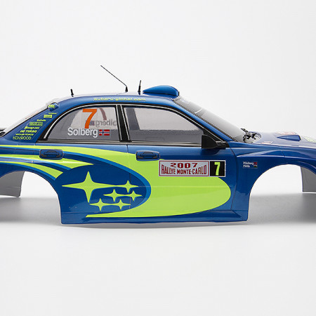 Killerbody Subaru Impreza WRC 2007 190mm Finished Body Blue (KB48762)