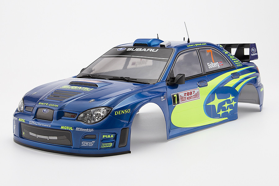 Killerbody Subaru Impreza WRC 2007 190mm Finished Body Blue (KB48762)