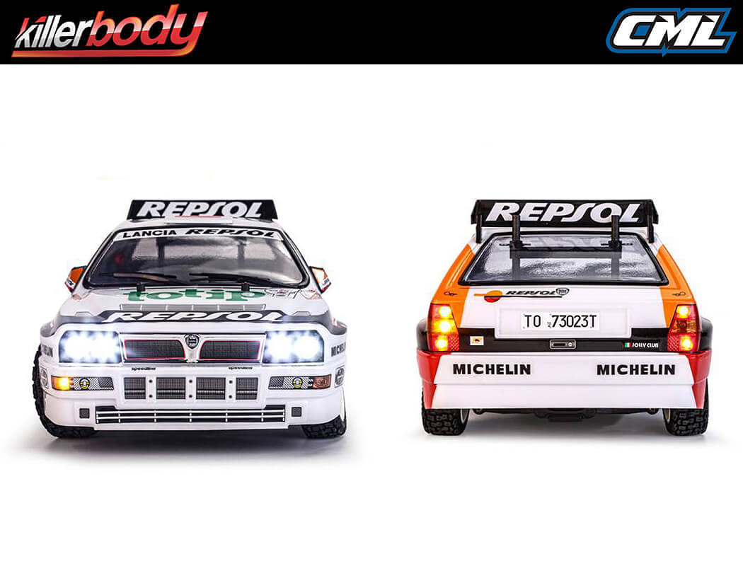 Killerbody 1:10 Lancia Delta Respol '93 Rally On Venus Chassis RTR (KB48837R)