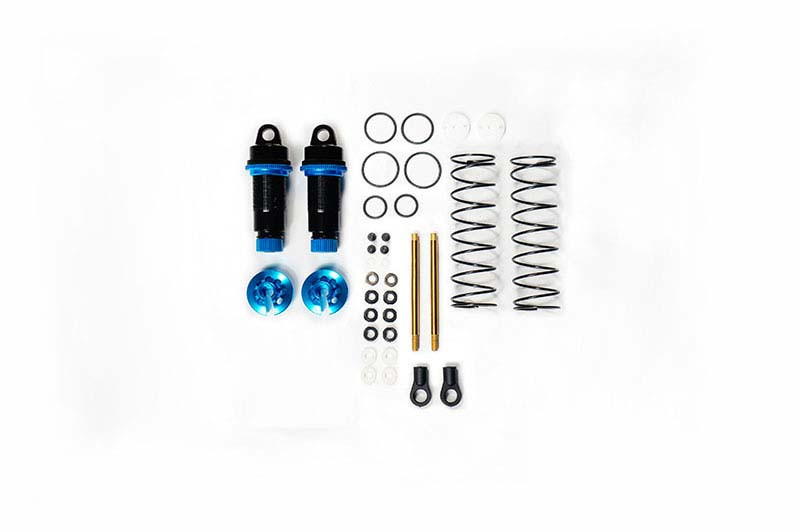 Koswork Rear Shock Set Big Bore 12mm Blue 1:10 Buggy (2) (KOS04351-1BR)