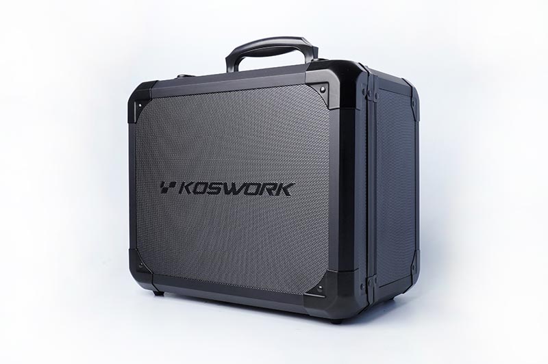 Koswork V2 Mini Black Aluminum Case For Sanwa MT44-MT5 (KOS32302-MT44)