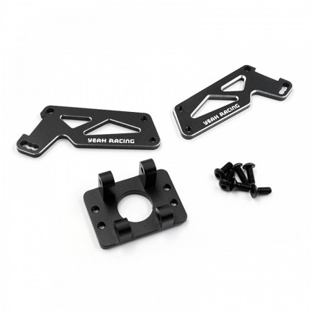 Yeah Racing Aluminium Wing Mount For Kyosho Optima Mid (KYOP-018BK)