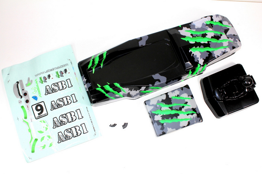 Absima Body Camouflage/Green Sand Buggy ( AB 1230111)