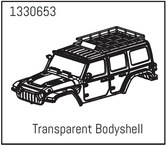 Absima Transparent Pc Body Shell - Yucatan ( AB 1330653)