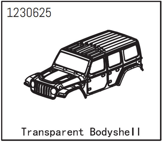 Absima Body Transparent ( AB 1230625)