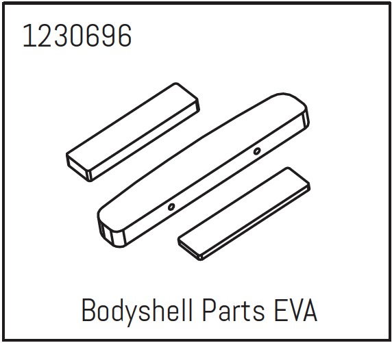Absima Bodyshell Parts Eva - Khamba ( AB 1230696)