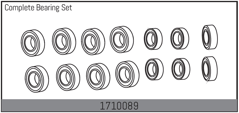Absima Complete Baring Set ( AB 1710089)