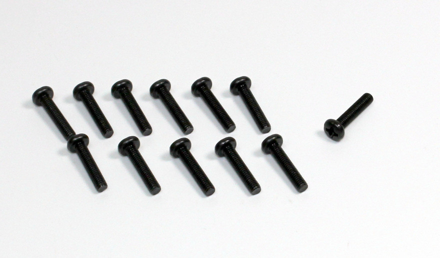 Absima Head Cross Screw 3X14 (12) Buggy/Truggy ( AB 1230038)