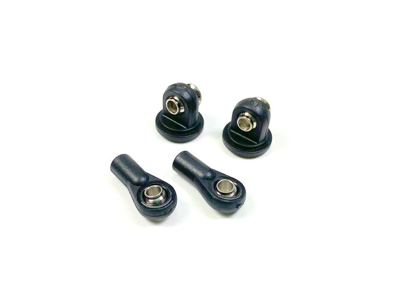Absima Ball Head Set (F. Standard Dampers) 70mm-120mm (2) ( AB 2330051)