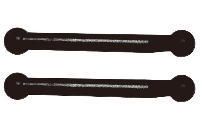 Absima L/R Steering Links (2Pcs) ( AB 18301-8)