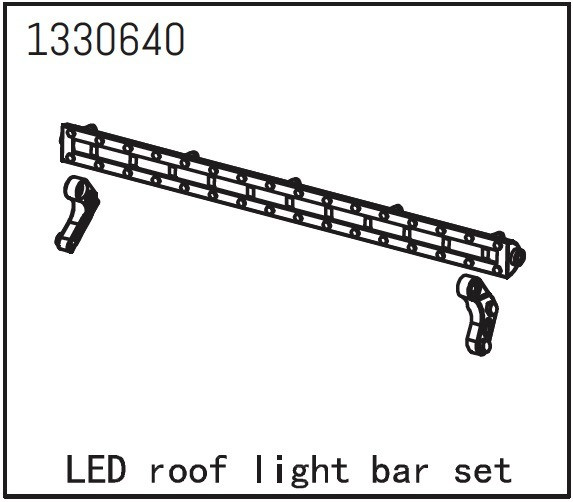 Absima Led Roof Light Bar Set  - Yucatan ( AB 1330640)