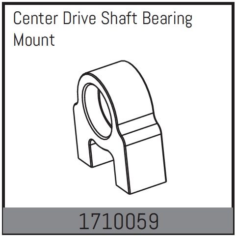 Absima Center Drive Shaft Bearing Mount ( AB 1710059)