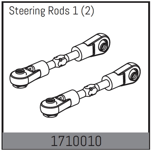 Absima Steering Rods 1 ( AB 1710010)