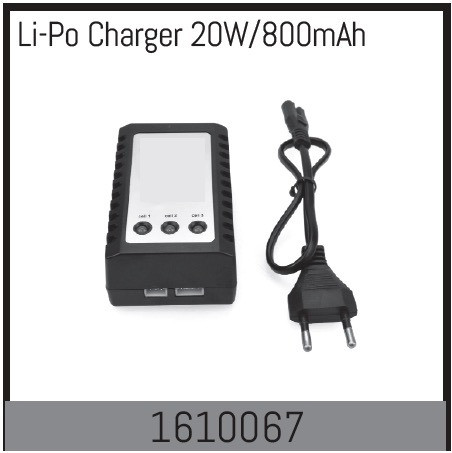 Absima Li-Po Charger 20W/800mAh ( AB 1610067)