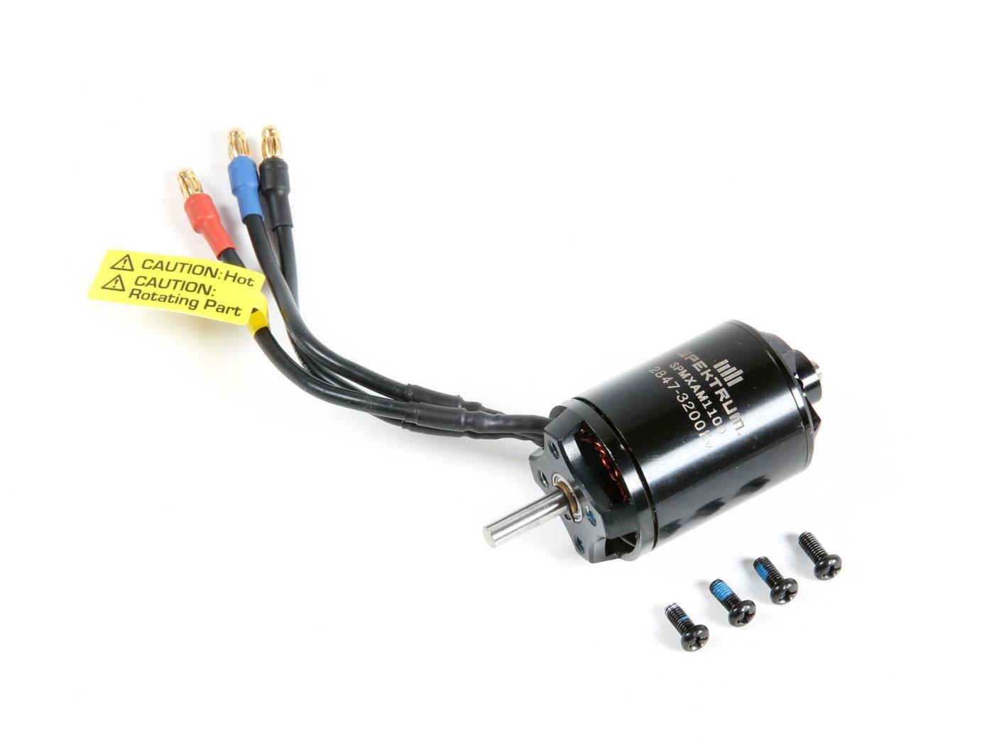 Spektrum Brushless Motor 2847-3200kV (M-SPMXAM1100)