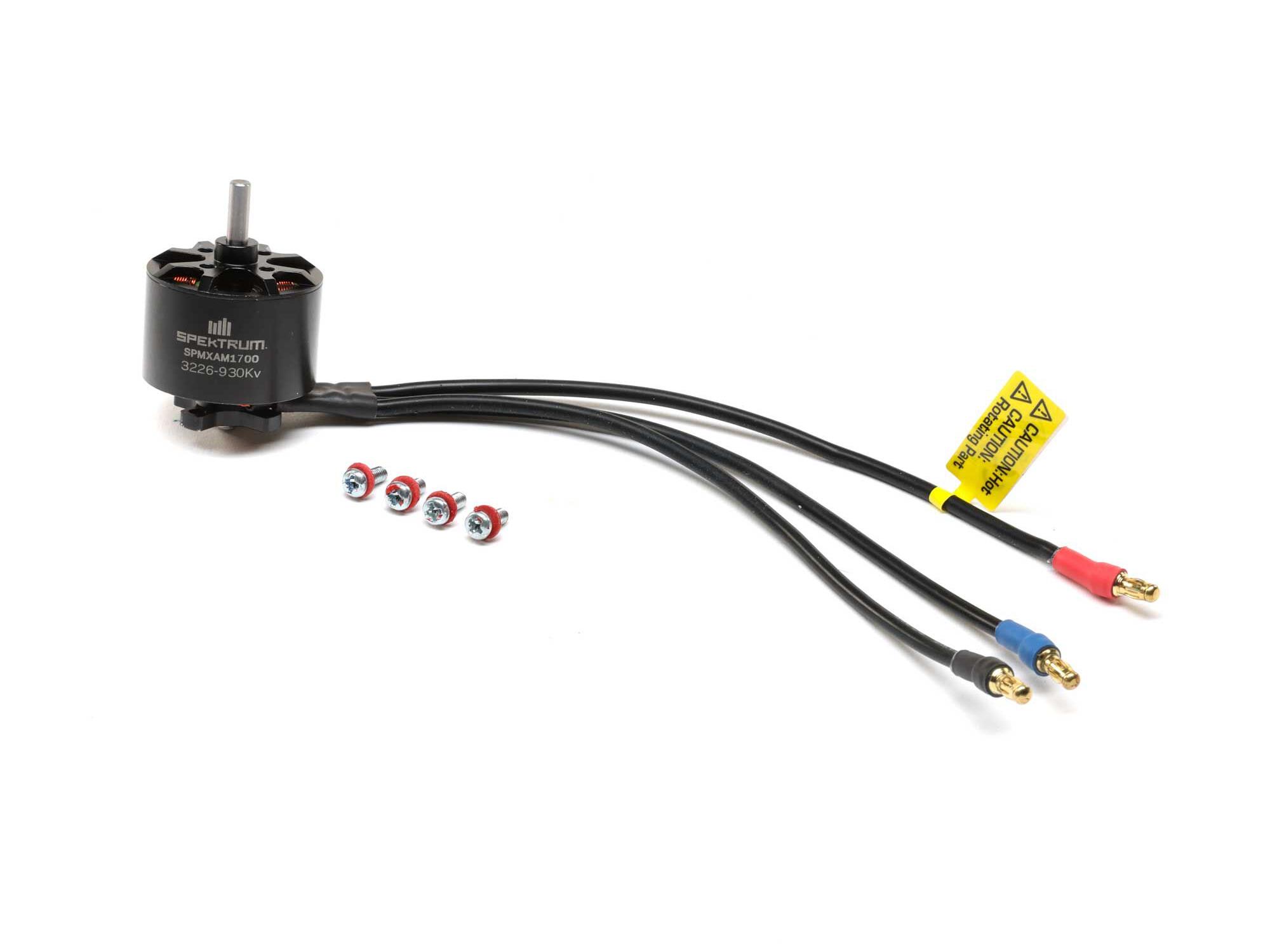 Spektrum Brushless Motor, 3226-930Kv 14-Pole (M-SPMXAM1700)